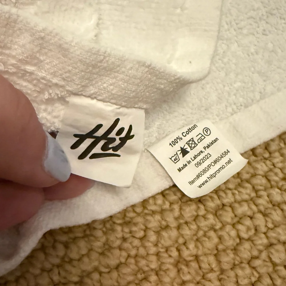 baylor basketball white printed towels - HIT!